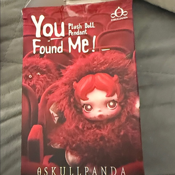 Authentic Popmart SkullPanda Plush You found me series “Moldy Muffin “ - Picture 3 of 5